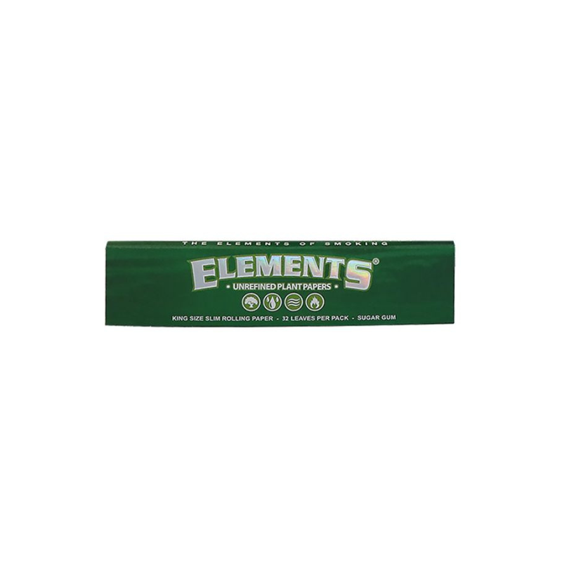 Elements Kingsize Slim Green