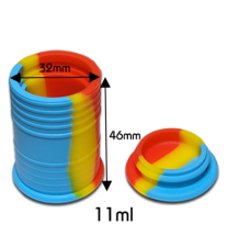 Silikone Beholder 32mm Tønde