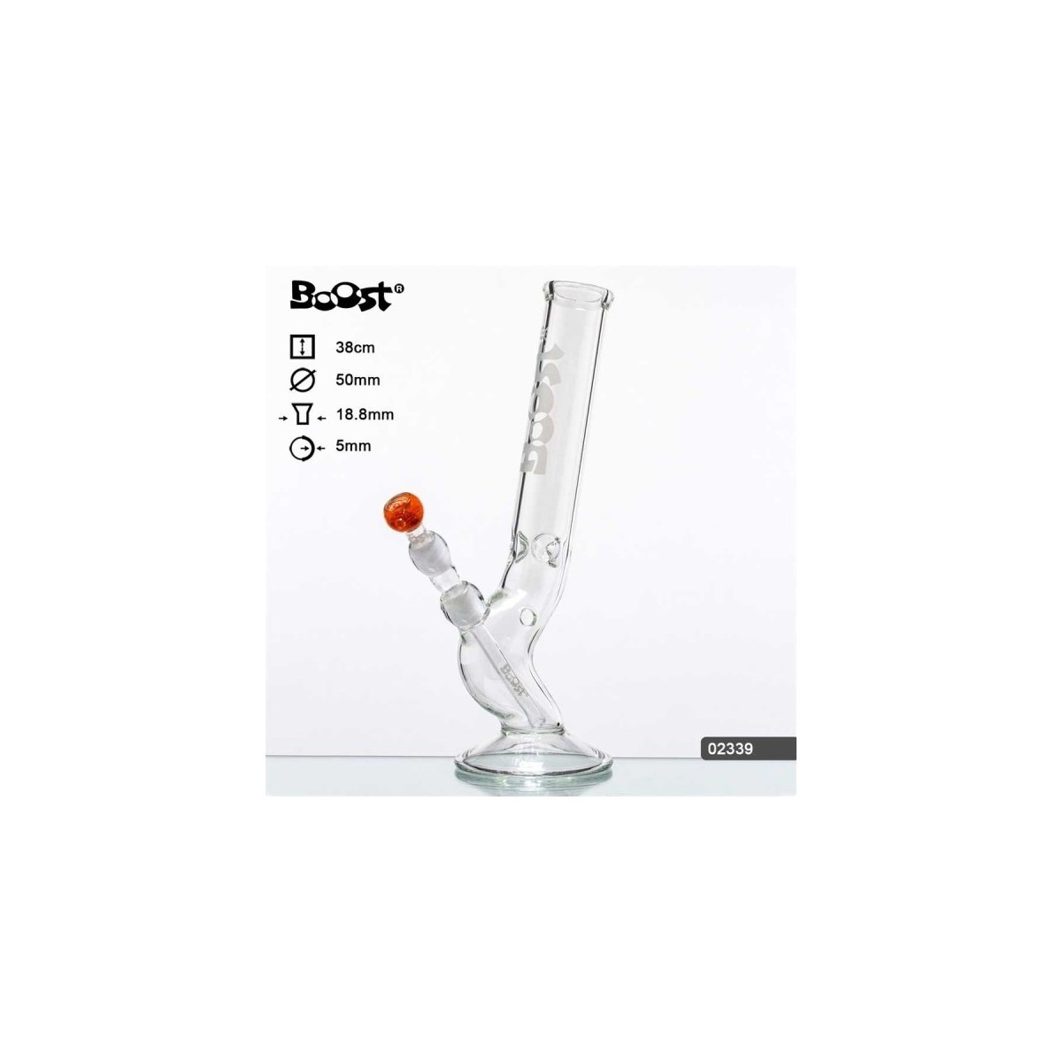 Glas Bong Boost 38cm Bolt