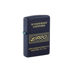 Zippo Lighter Navy Matte