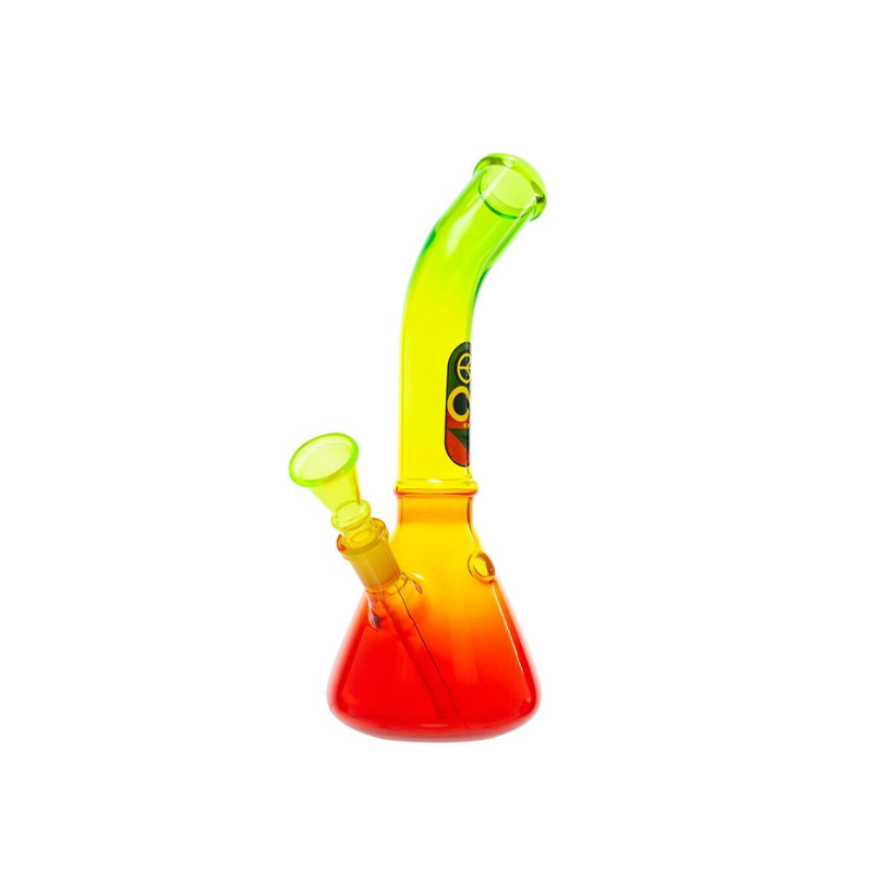 Glas Bong 420 Rasta 23cm