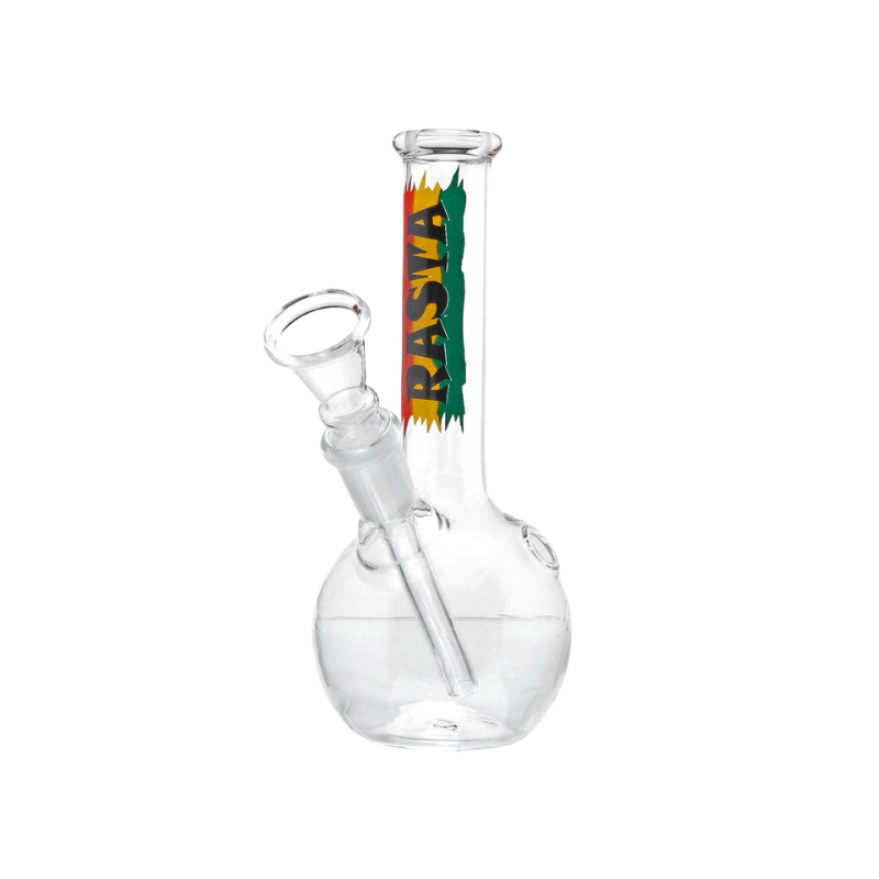 Glas Bong Rasta Flag 16cm