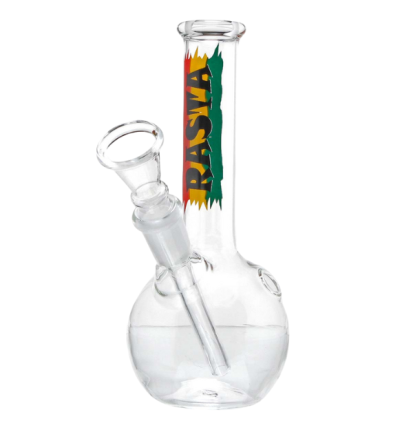 Glas Bong Rasta Flag 16cm