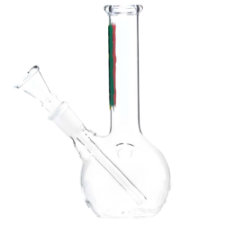 Glas Bong Rasta Flag 16cm