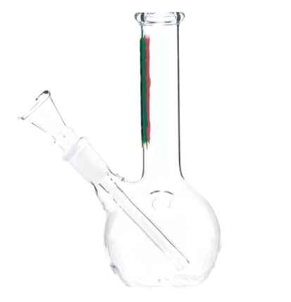 Glas Bong Rasta Flag 16cm