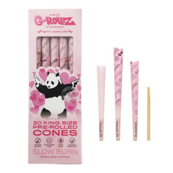 G-Rollz Pink Kingsize Cones 20 Stk.