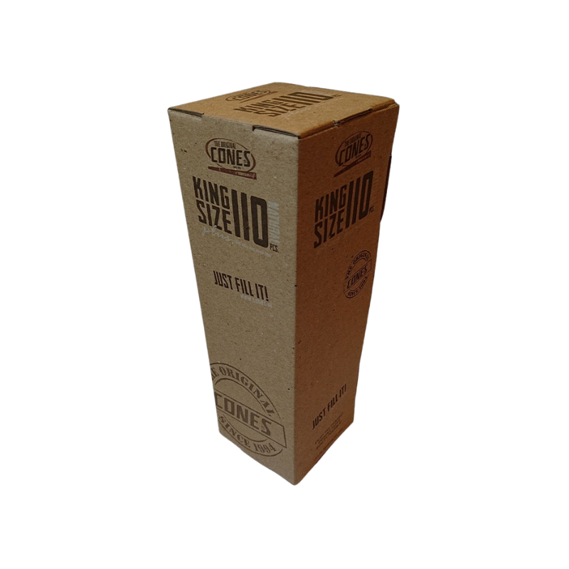 Kingsize Cones Brun 125 Stk