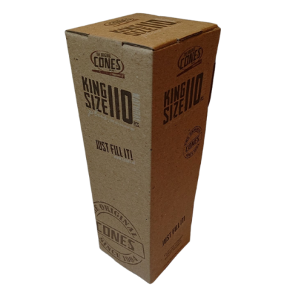 Kingsize Cones Brun 110 Stk