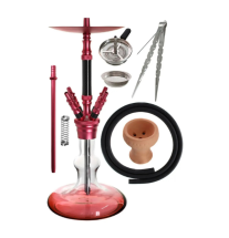 Vandpibe Kaya Elox Corbon Rød 70cm