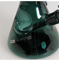Glas Bong Blaze Ice vs Fire Sea Green 31cm