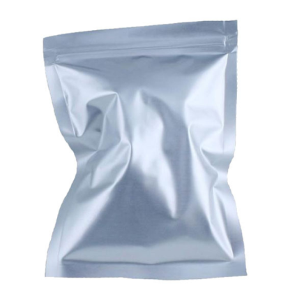 Silver Bag Med Zip Luk 42 x 31cm