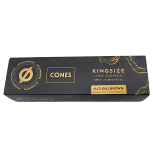Ø Cones Kingsize Brun 100 Stk