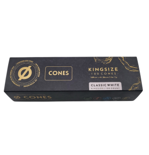 Ø Cones Kingsize  Hvid 100 Stk
