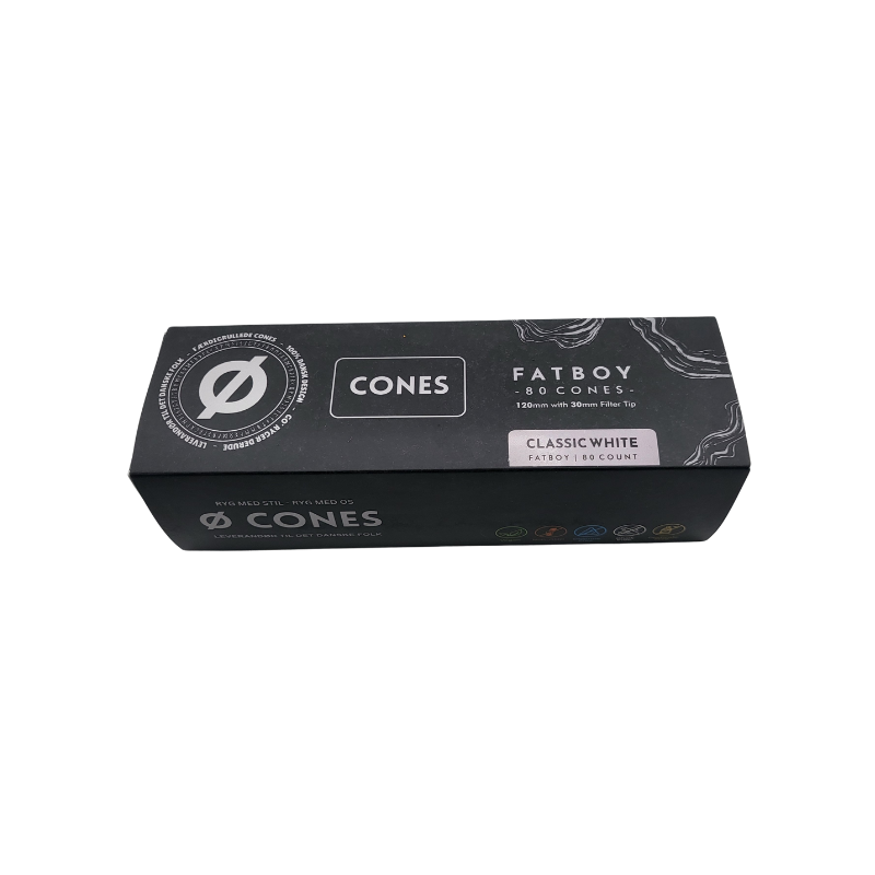 Ø Cones Fatboy Hvid 80 Stk