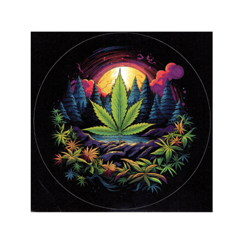 Klistermærke Cannabis