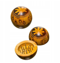 Træ Grinder Rund 52mm 2 Lags