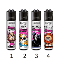Clipper Classic Lighter Pussy Cat