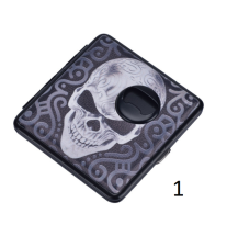 Cigaret Etui Skulls