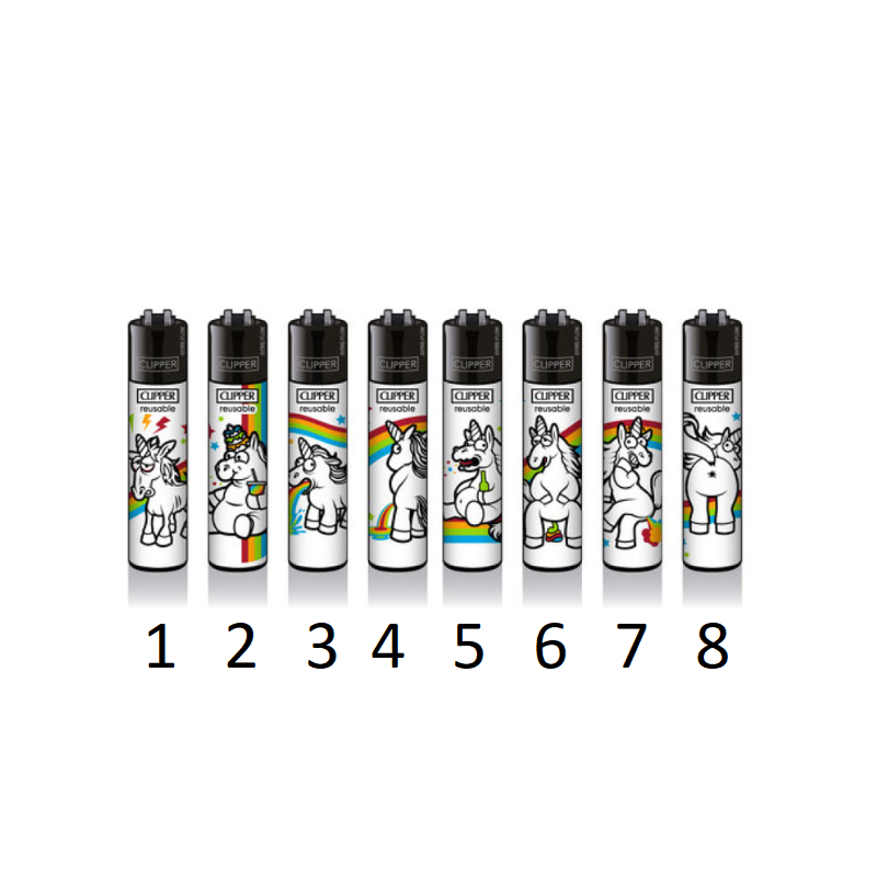 Clipper Classic Lighter Unicorn 2