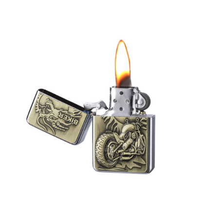 Benzinlighter  Biker & Eagle