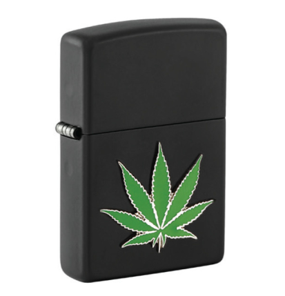 Zippo Lighter Dark Leaf
