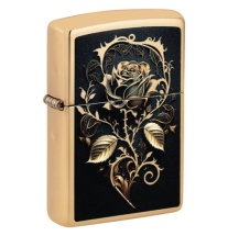 Zippo Lighter Golden Rose