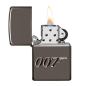 Zippo Lighter 007 Grå