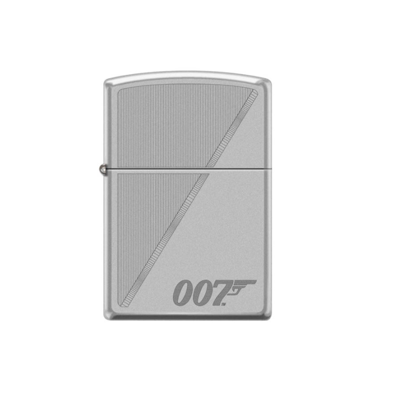 Zippo Lighter 007 Sølv