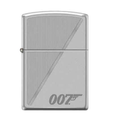 Zippo Lighter 007 Sølv
