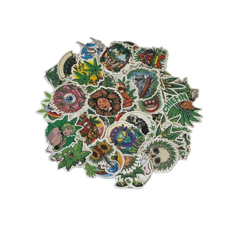 Klistermærker Cannabis B