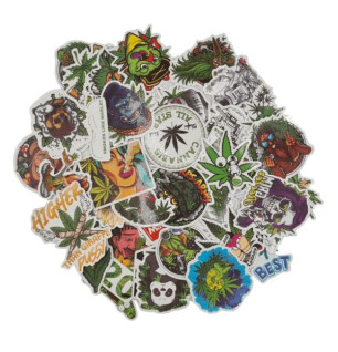 Klistermærker Cannabis A