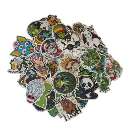 Klistermærker Cannabis C