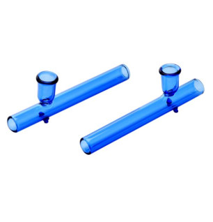 Mini Tjubang i Blåt Glas 105mm