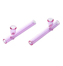 Mini Tjubang i Lyserød Glas 10202 105mm