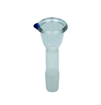 Glas Bonghoved 14,5mm Blå 70mm