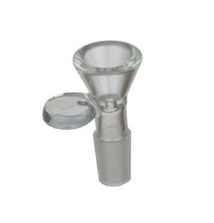 Glas Bonghoved 14,5mm Standard (m. Rundt Greb)