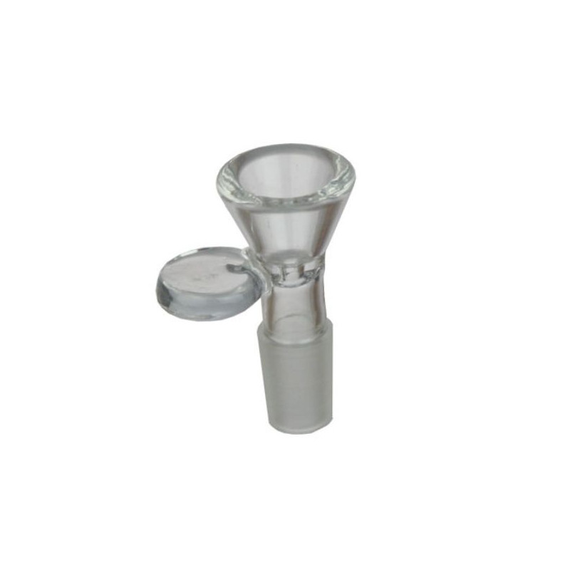 Glas Bonghoved 14,5mm Standard (m. Rundt Greb)