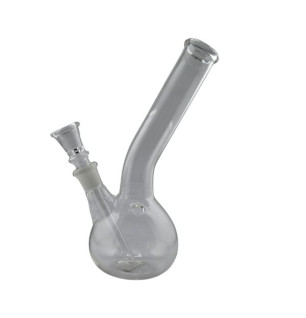 Glasbong 20cm med Rund Bund og 14.5mm Kobling