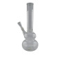 Glasbong 30cm Med Chillum Slamrør 14.5mm (Klar)