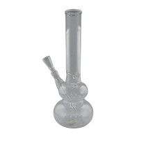 Glasbong 30cm Med Chillum Slamrør 14.5mm (Klar)