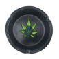 Askebæger Sort med Cannabis Motiv