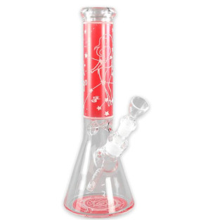 Zodiac Red – Glow Bong 35 cm (Virgo/Jomfru)
