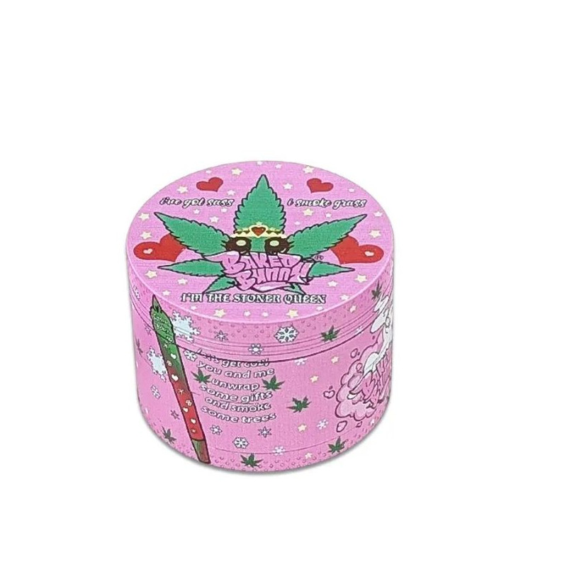 Love PinkStoner Queen Metal Grinder 5-Crown
