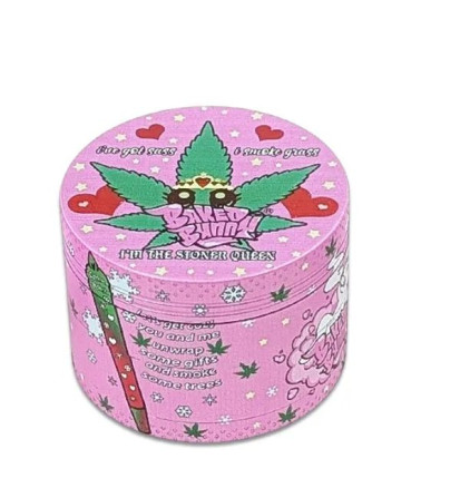 Love PinkStoner Queen Metal Grinder 5-Crown