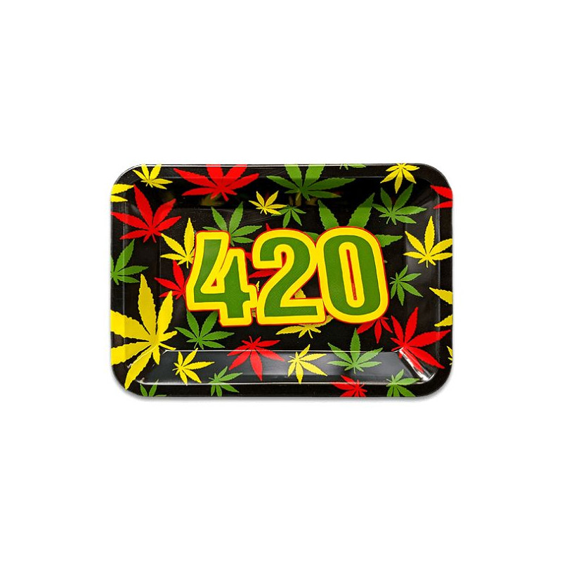 Metal Mixerbakke – 420 Weed – 12,5 × 18 cm Metal Mixerbakke – 420 Weed – 12,5 × 18 cm