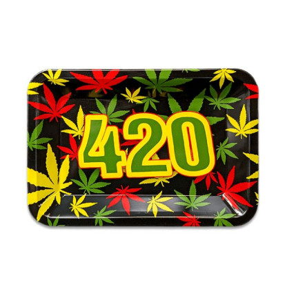 Metal Mixerbakke – 420 Weed – 12,5 × 18 cm