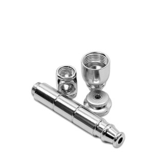 Metal Pibe – 8,5 cm Sølv