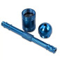 Metal Pibe Sort – Vindbeskyttet 9 cm