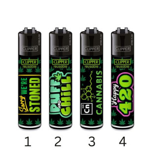 Clipper Classic Lighter Stoner Statement