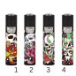 Clipper Classic Lighter Skulls N Roses